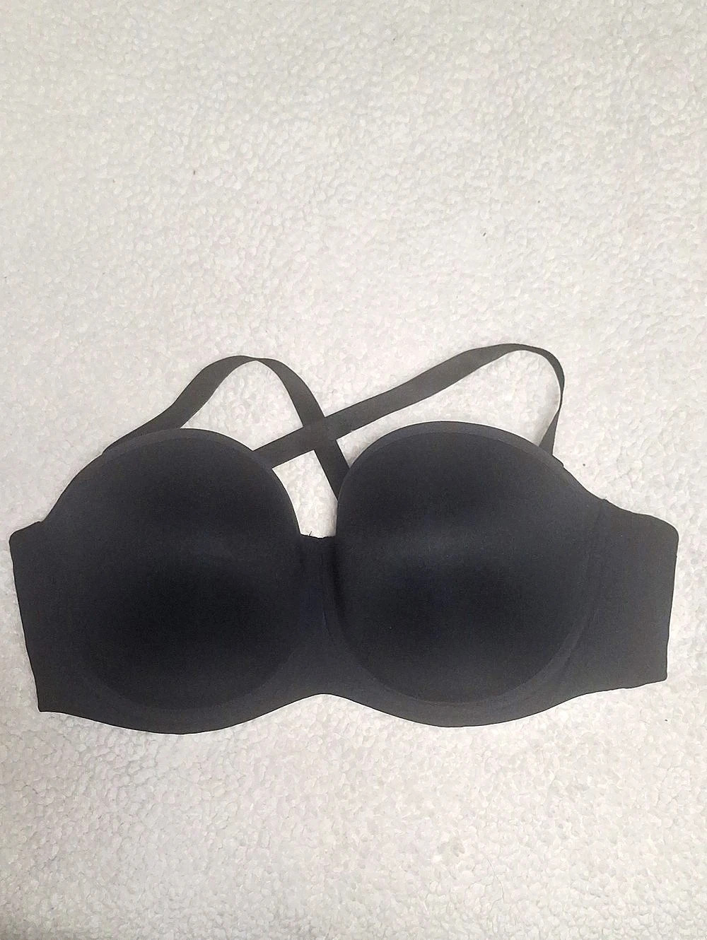 ThirdLove 24/7 Classic Strapless Bra Black 36D